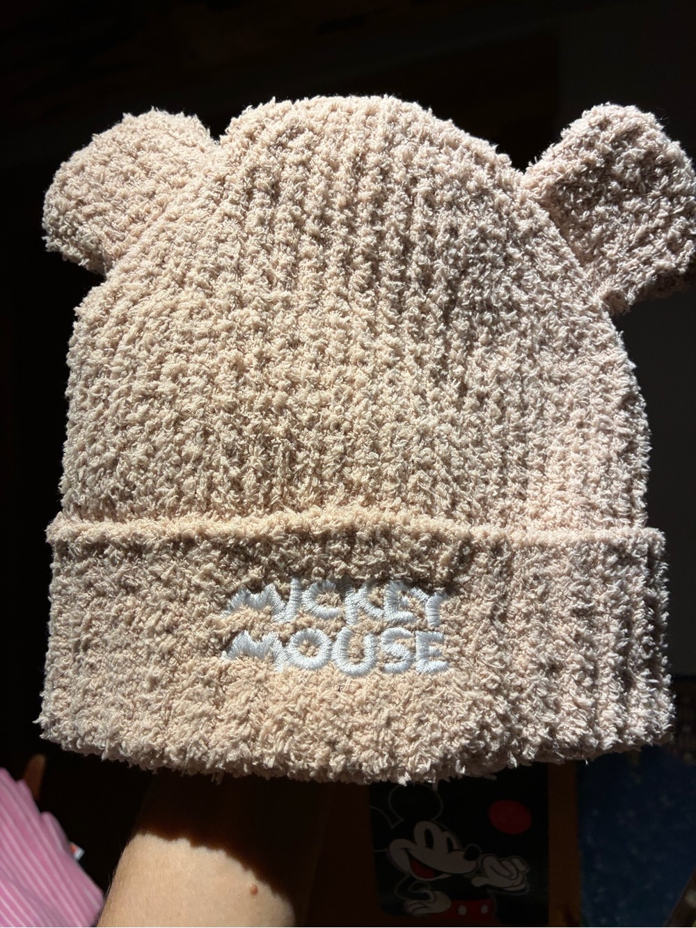 NWT 2026 Plush Mickey Mouse Disney Beanie Hat